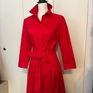 Brand New Talbots Shirt Waist Dress